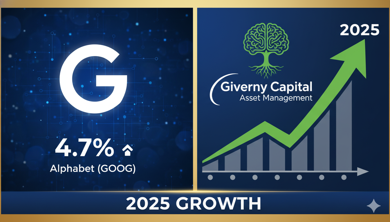 Dynamic chart illustrating Alphabet Inc. stock performance and contribution to investment portfolio growth
