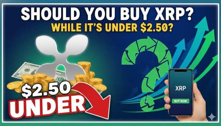 XRP cryptocurrency price chart with upward trend indicators