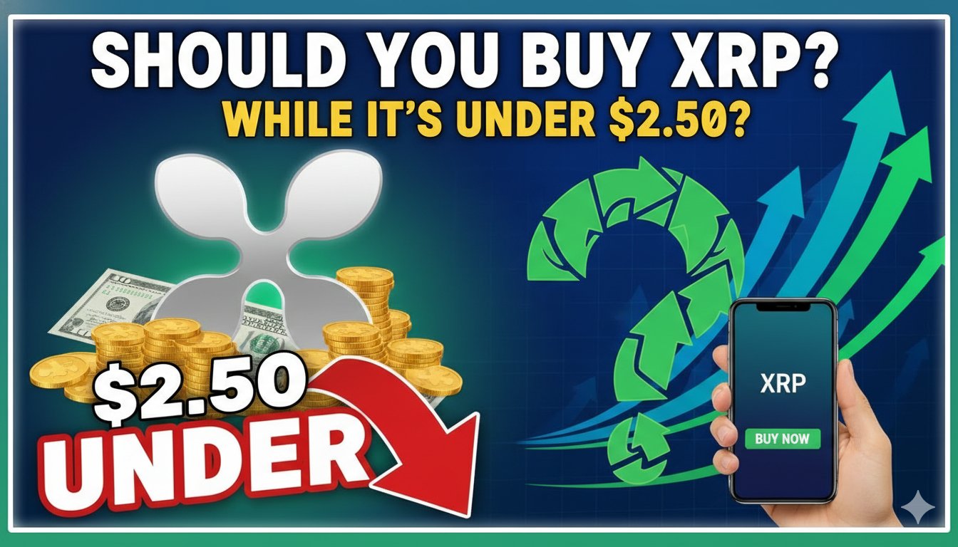 XRP cryptocurrency price chart with upward trend indicators