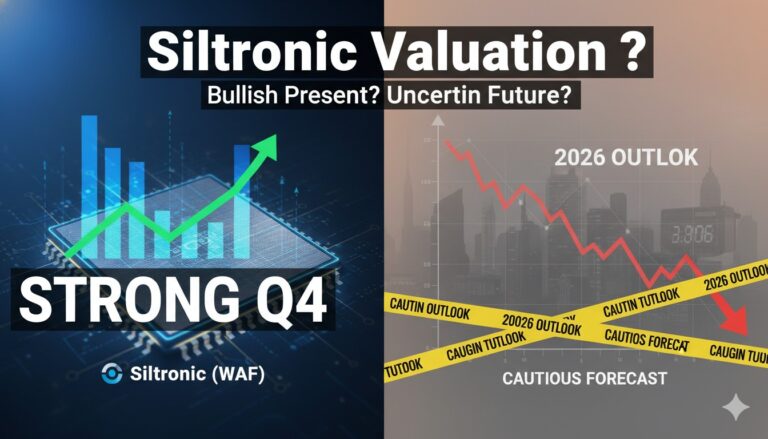 Silicon wafer production line at Siltronic facility