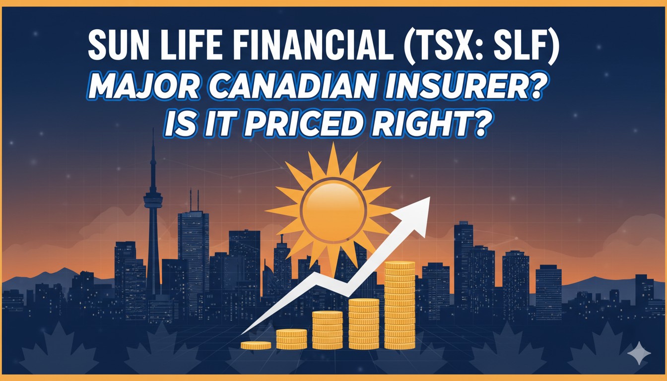 Sun Life Financial headquarters building with Canadian flag and modern architecture representing major insurer